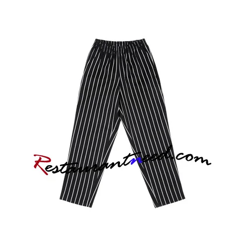 Male Striped Chef Trousers