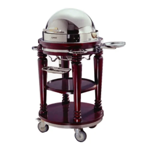 Luxury Round Serving Car