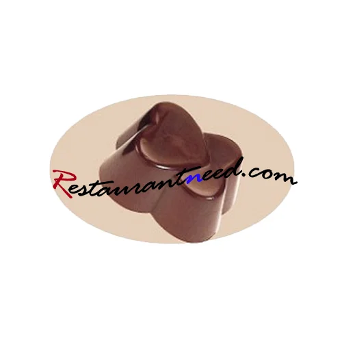 Double Hearts Shape Chocolate Mould