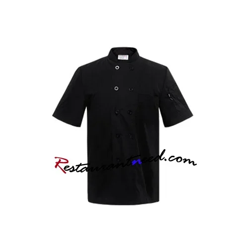 Black Restaurant Chef Uniform