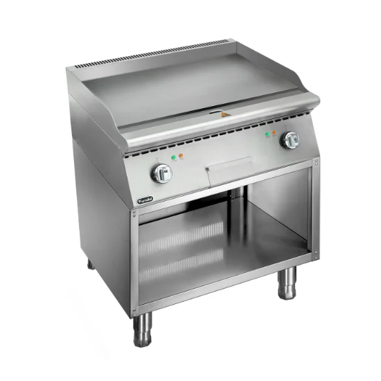 800 X Series Electric Griddle With Open Cabinet