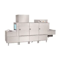 Flight Type Dishwasher With Single Tank