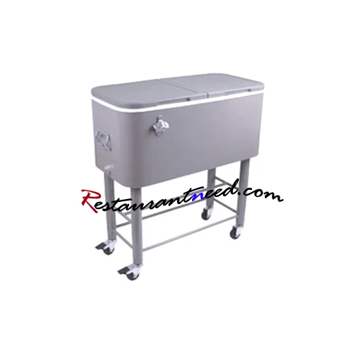 Rectangular Outdoor Cooler Cart