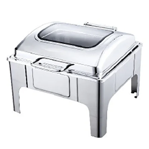 Square Roll Top Chafing Dish
