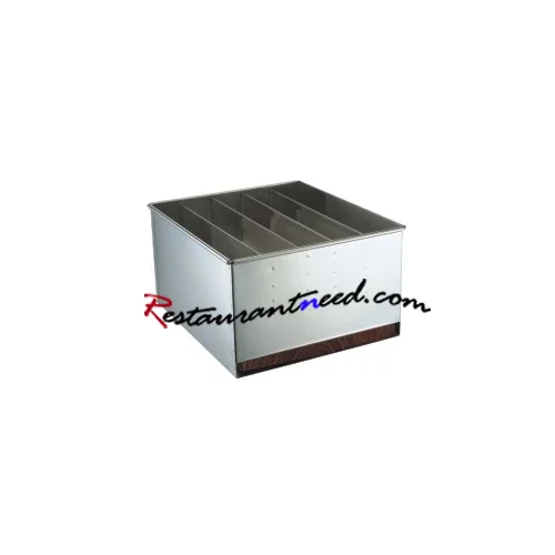5 Compartments Stainless Steel Knife Rack