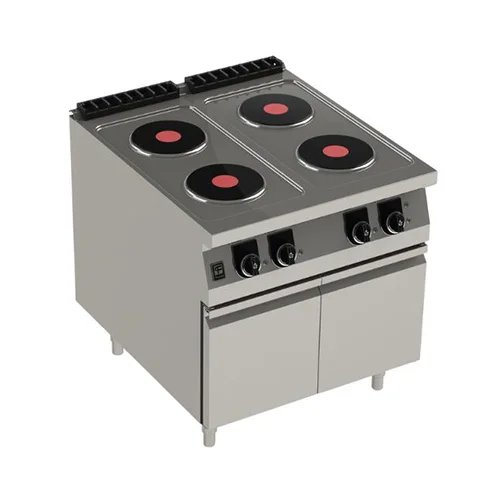 750 Luxe Series Electric Plate Cooker With Cabinet