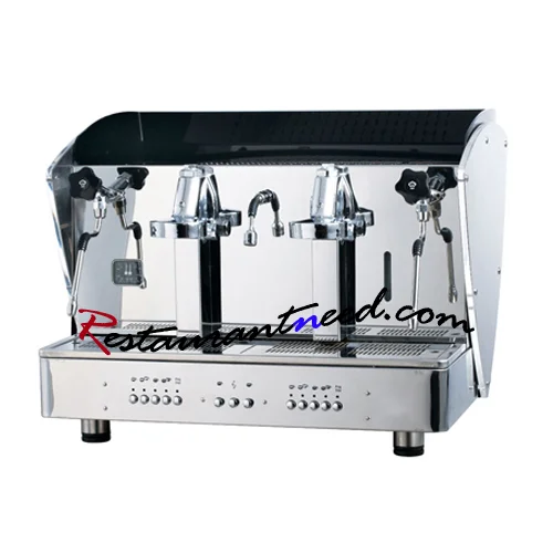 Double Heads Semi-automatic Coffee Machine