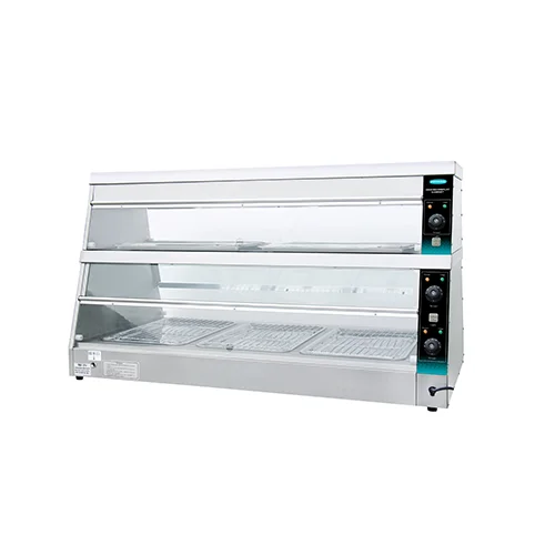 1.5m 2-Layer Countertop Display Warmer