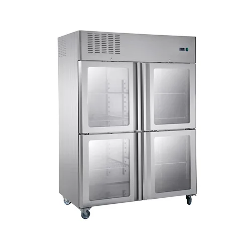 4 Glass Doors Fancooling Upright Chiller