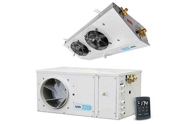 Commercial split refrigeration units forsmall volume cold storage rooms