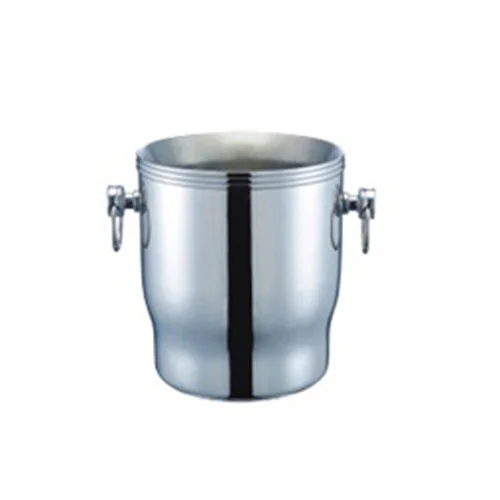 Φ190mm HongKong Style Double Ply Stainless Steel Champagne Bucket