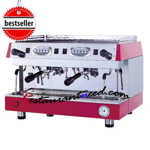 Double Heads Semi-automatic Coffee Machine