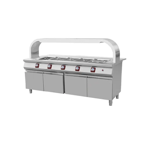 2.1m 5 Pans Individual Controller Buffet Warmer