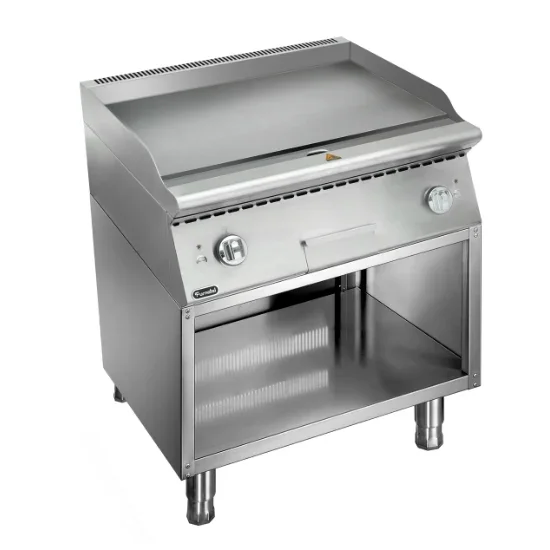 800 X Series Gas Griddle With Open Cabinet
