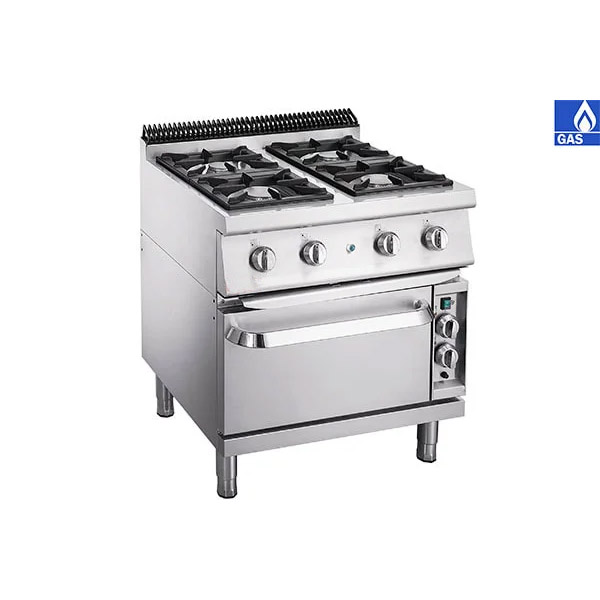 4-Burner Gas Range With Gas Oven FA-RC-JJ046